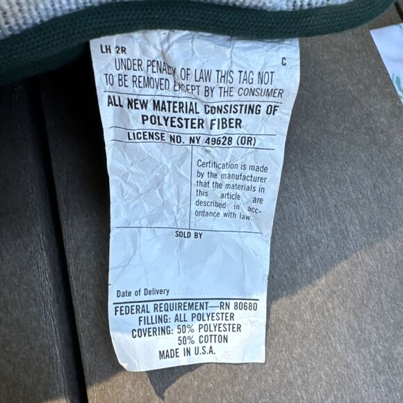 Tapestry poinsettia Christmas Pillow 12 X 17 - Picture 3 of 4